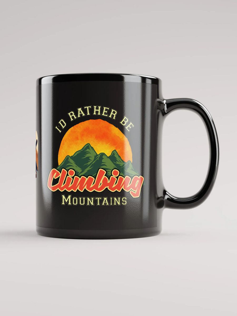 I'd Rather Be Climbing Mountains Coffee Mug product image (1)