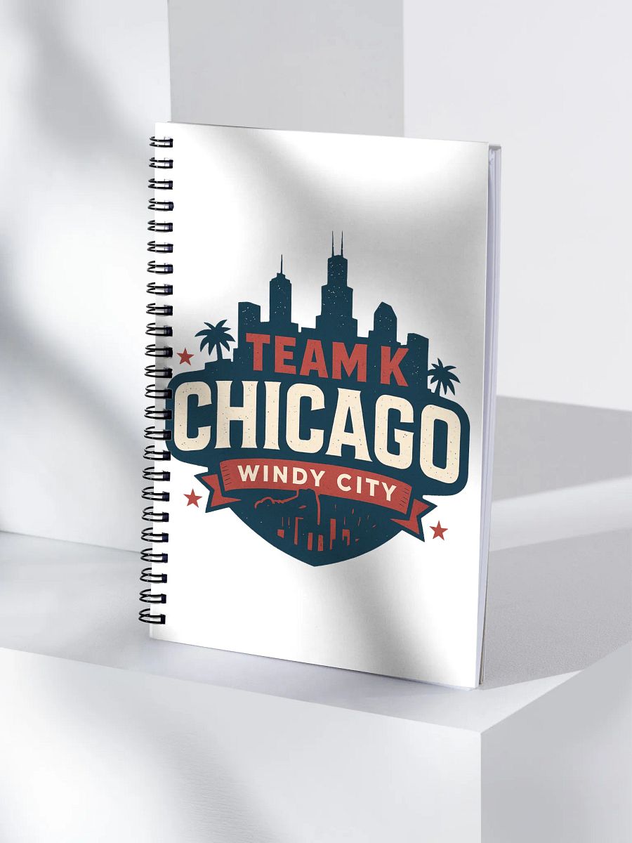 Team K Chicago Spiral Notebook product image (4)