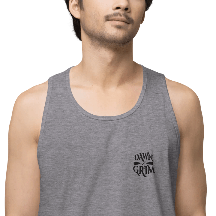 dawnofgrim logo embroidered tank product image (41)
