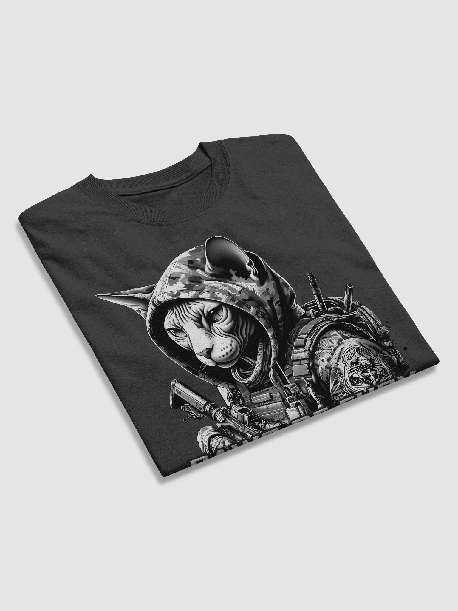 Paws of Fury Camo Streetwear Tee product image (7)