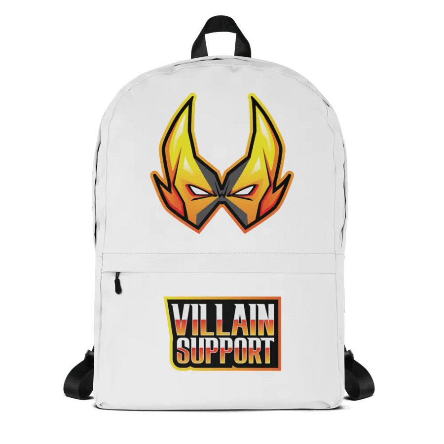 Villain Support Laptop Backpack product image (1)