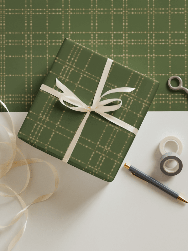 Bluebird Wrapping Paper Set 2 in Green product image (2)