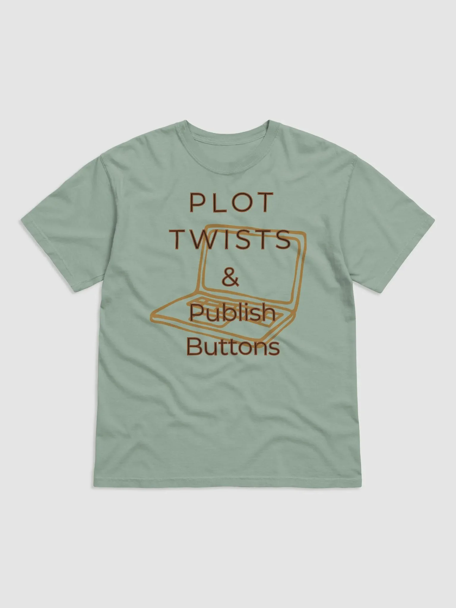Plot Twists and Publish Buttons – A Must-Have Shirt for Writers product image (2)