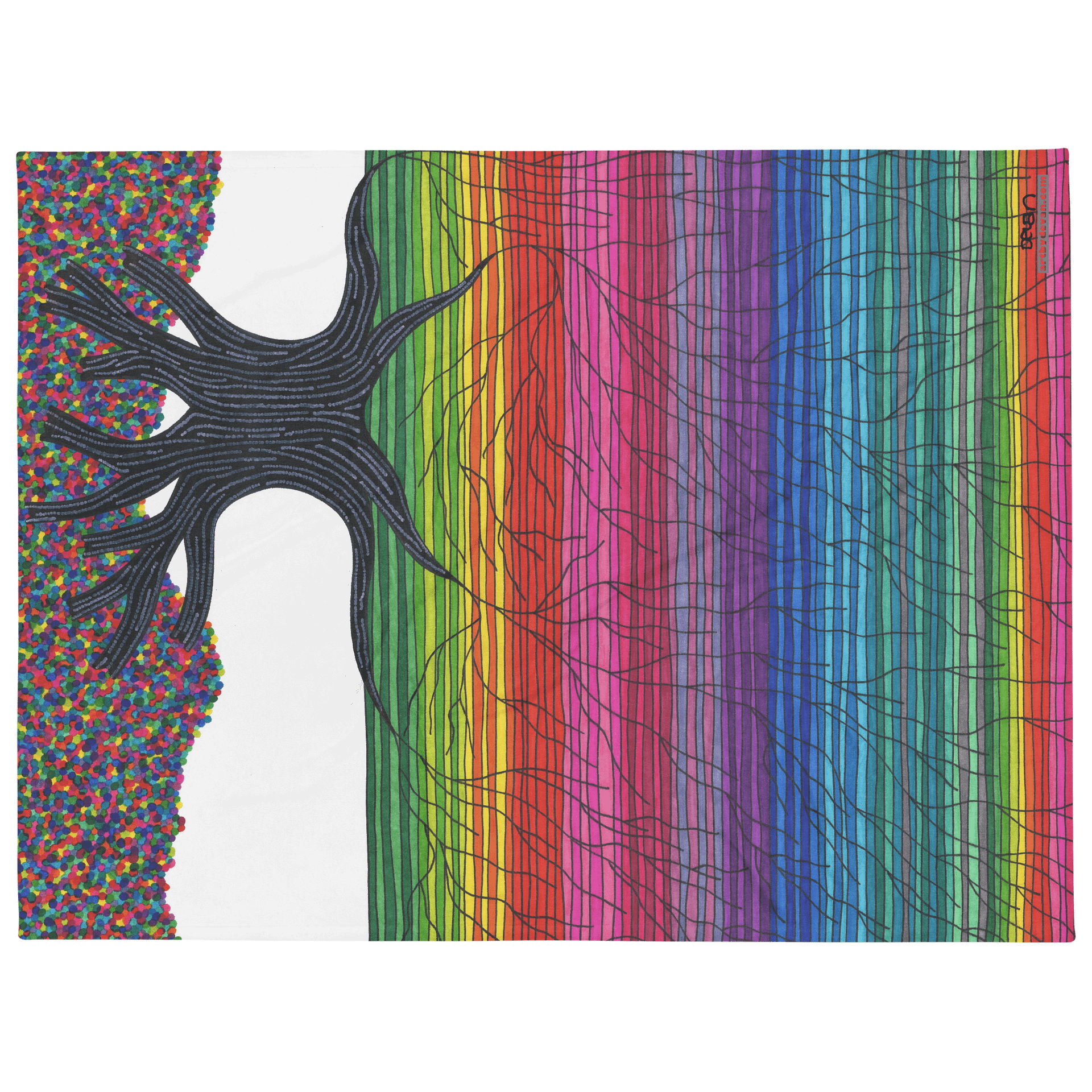 Tree of Connections Blanket product image (2)