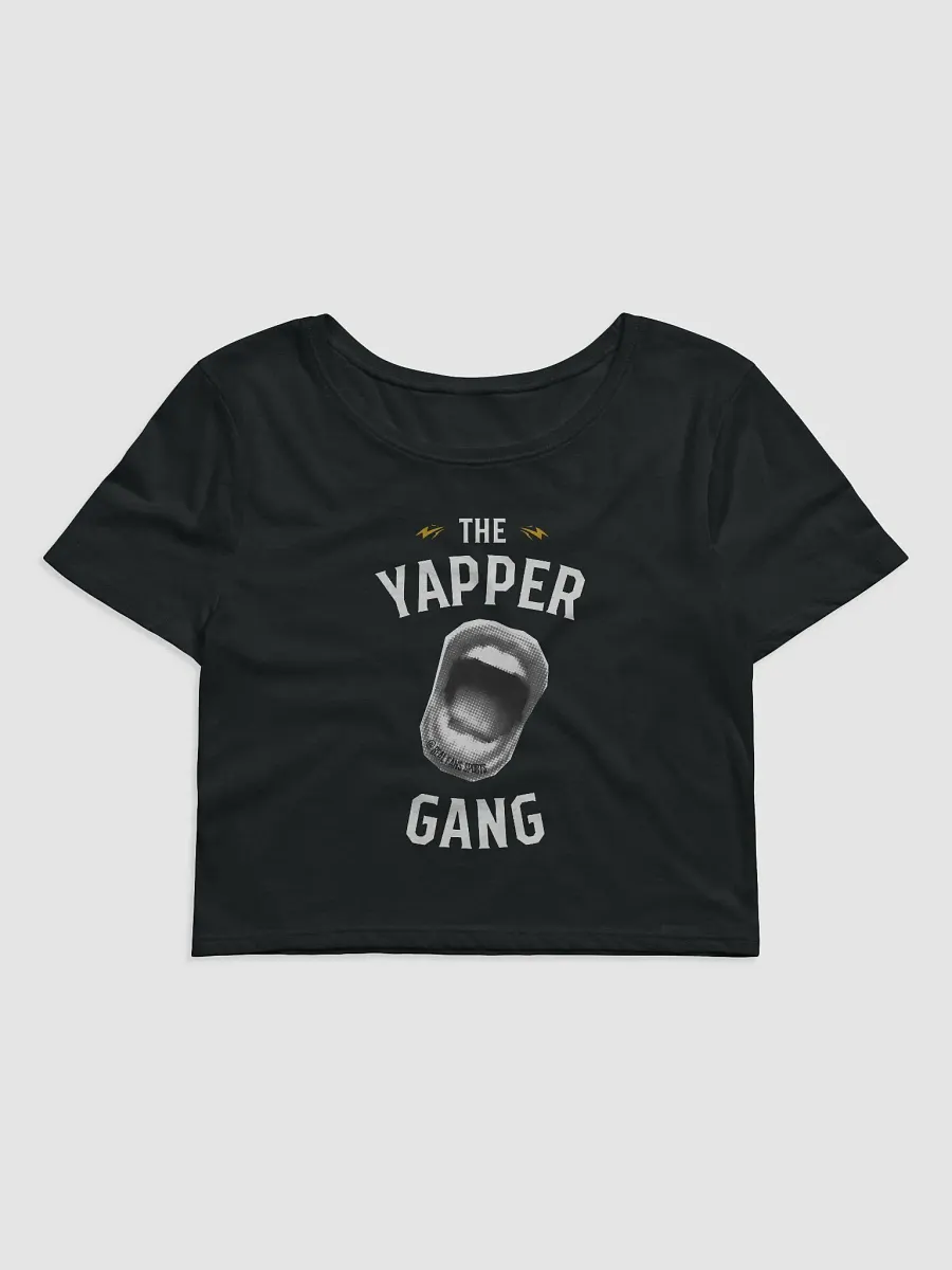 Yapper Gang SoftFit Women's Crop Tee product image (1)