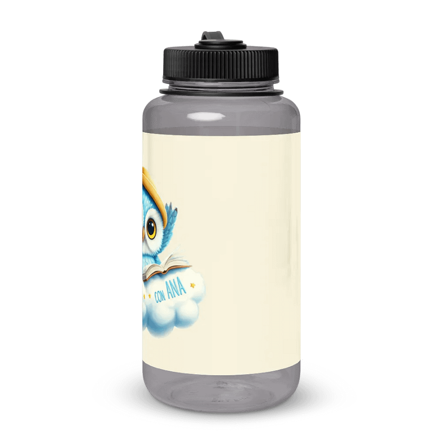 Whimsical Owl Wide Mouth Water Bottle product image (2)