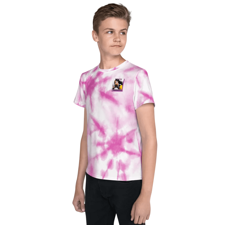 Groovy Vibes All-Over Youth T-Shirt product image (4)