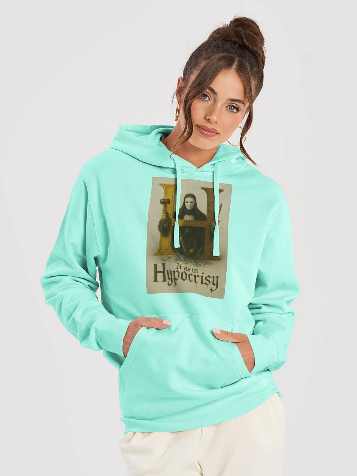 H as in hypocrisy hoodie product image (1)