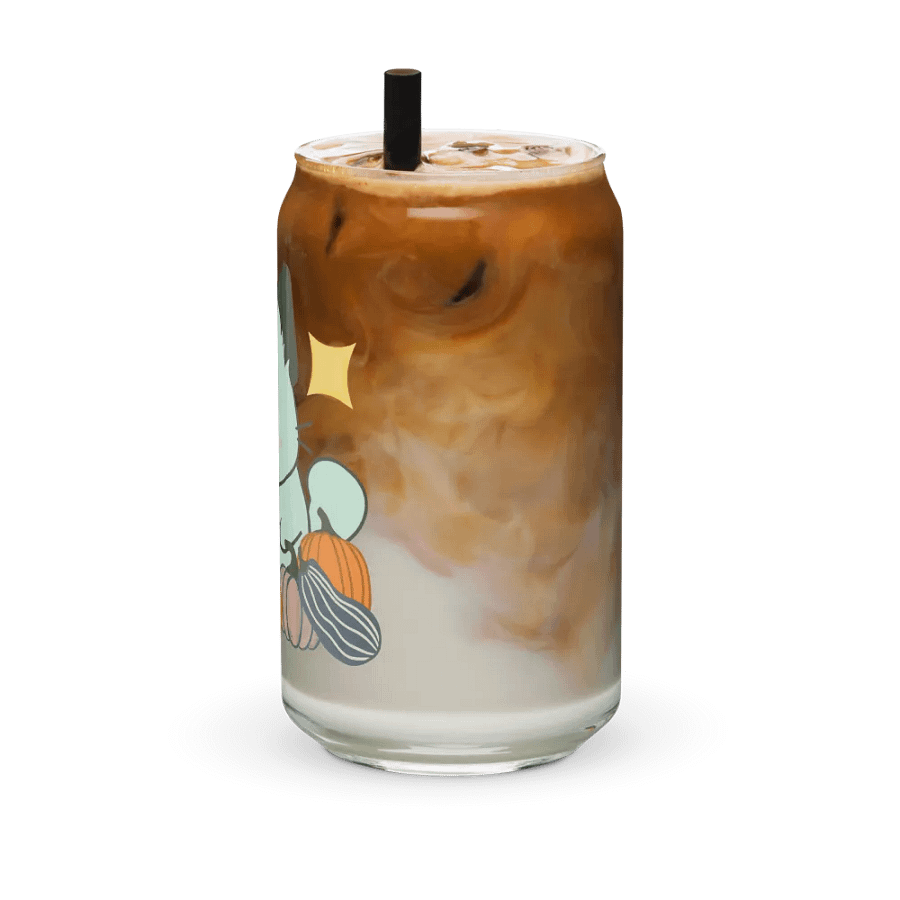 Spoopy Time Pumpkins Can-Shaped Glass product image (12)
