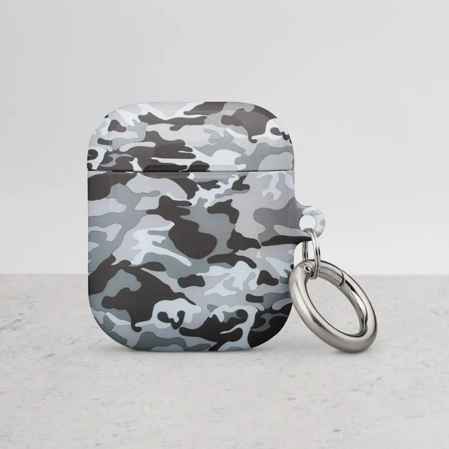 Grey Camo AirPod Case product image (7)