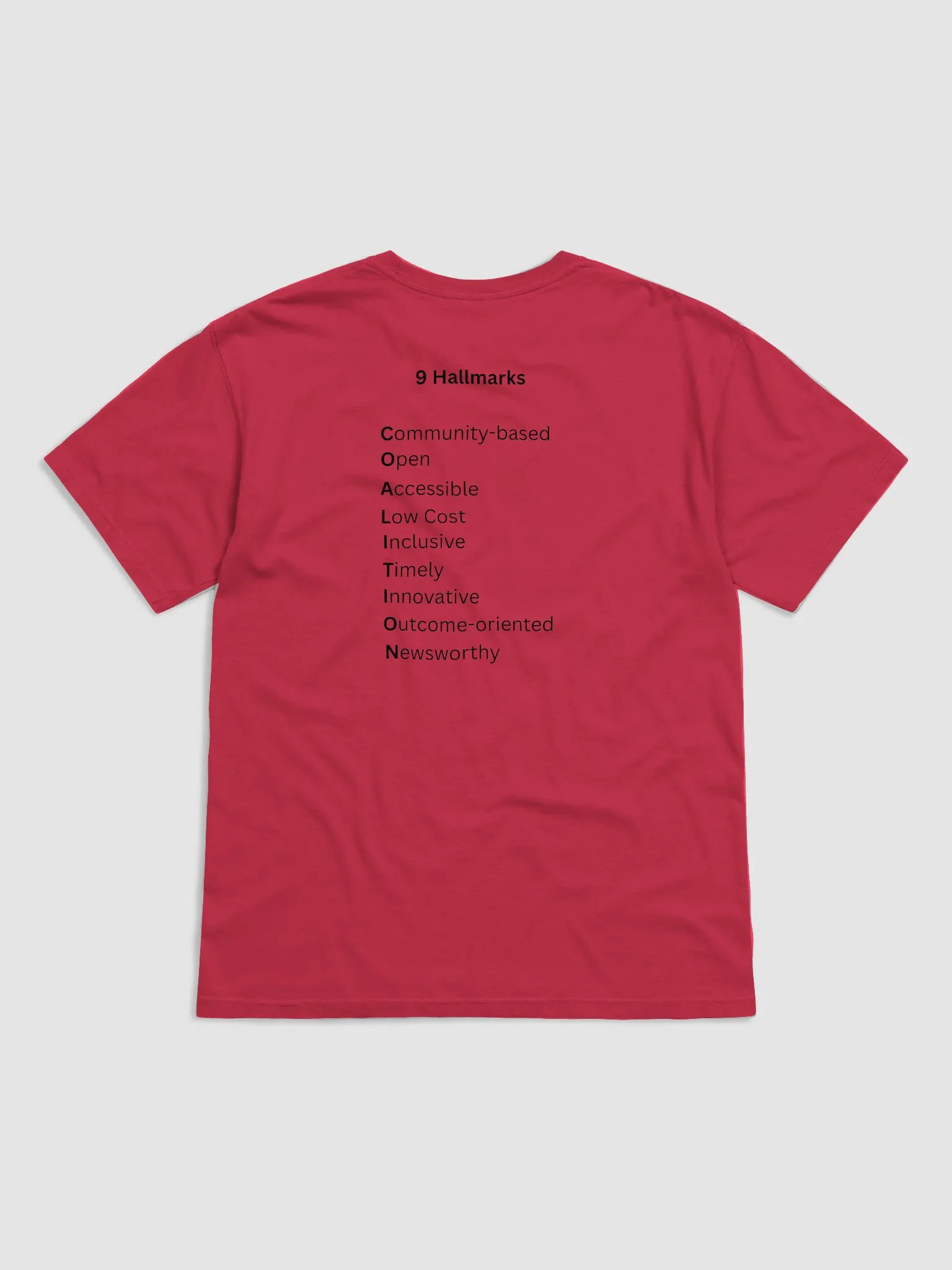 NAFCM small logo/hallmarks T shirt product image (8)