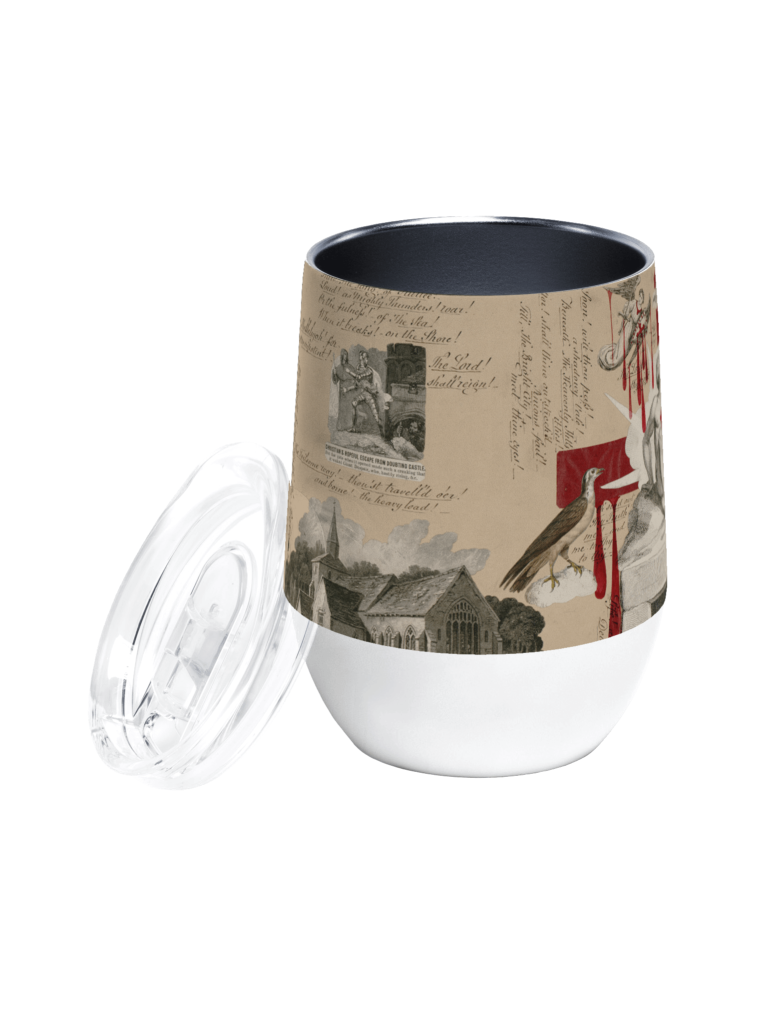 The Victoria Blood Book. Wine Tumbler product image (2)