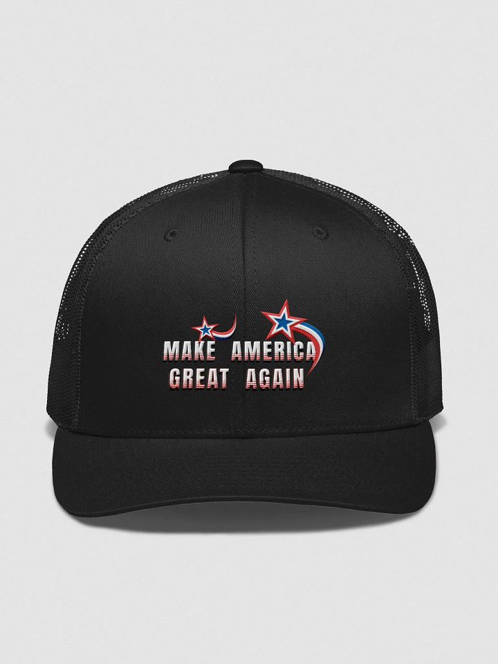 Maga retro trucker hat Make America Great again with an star design product image (2)