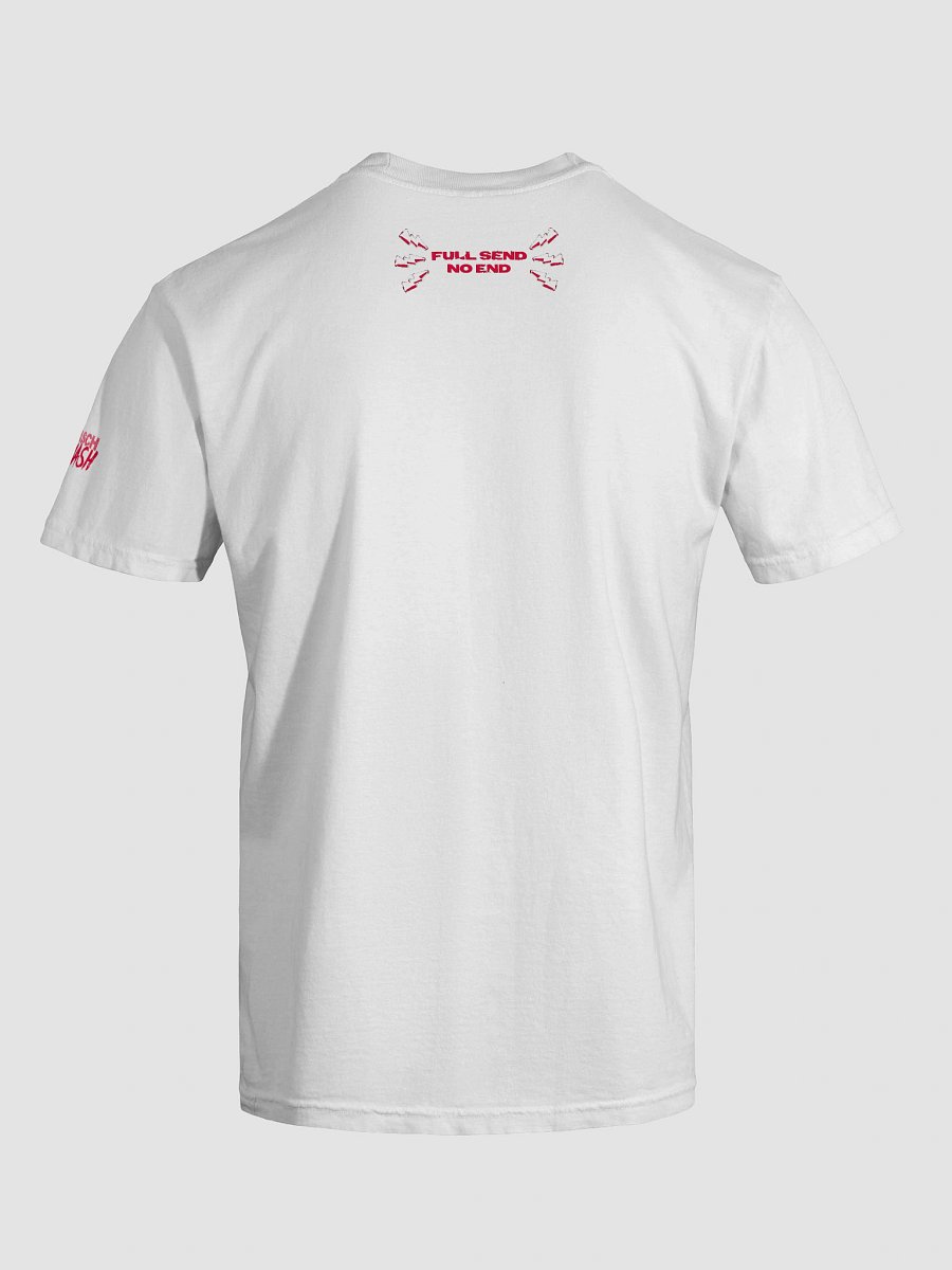 FULL SEND - NO END White Tee Vs. 2 product image (6)