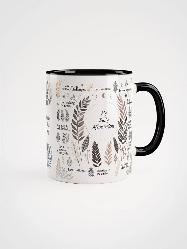 Daily Affirmations Coloured Mug product image (8)