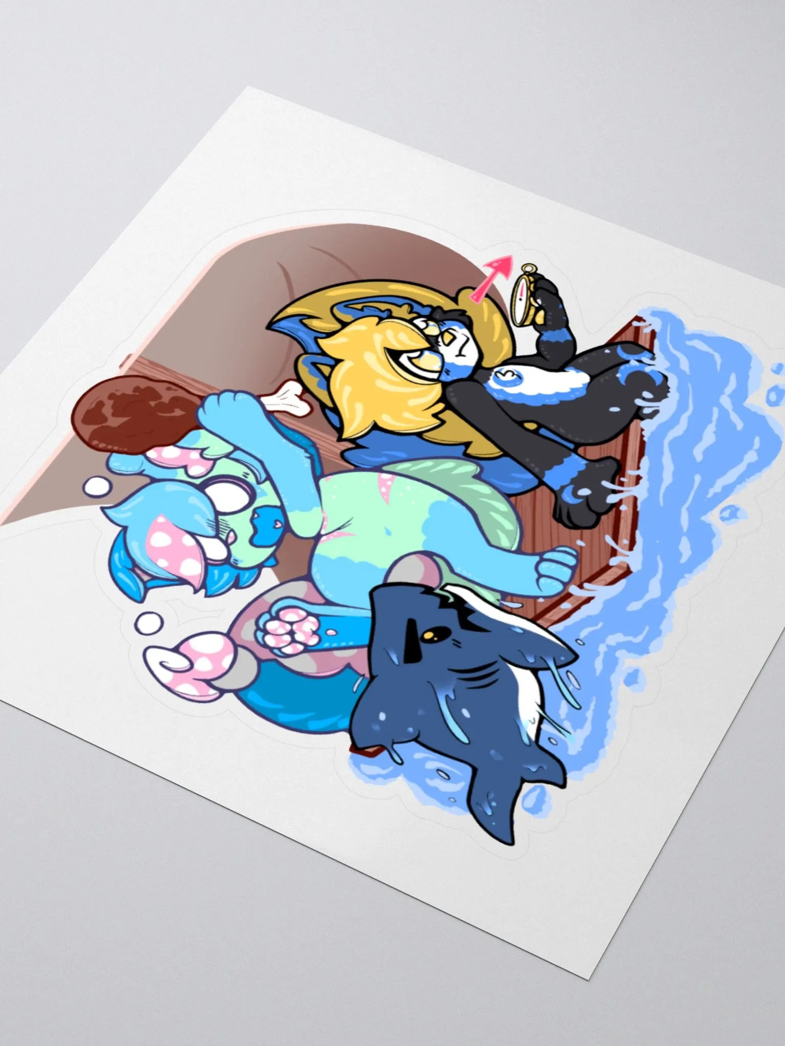 Lumi n Gama Raft Sticker product image (8)