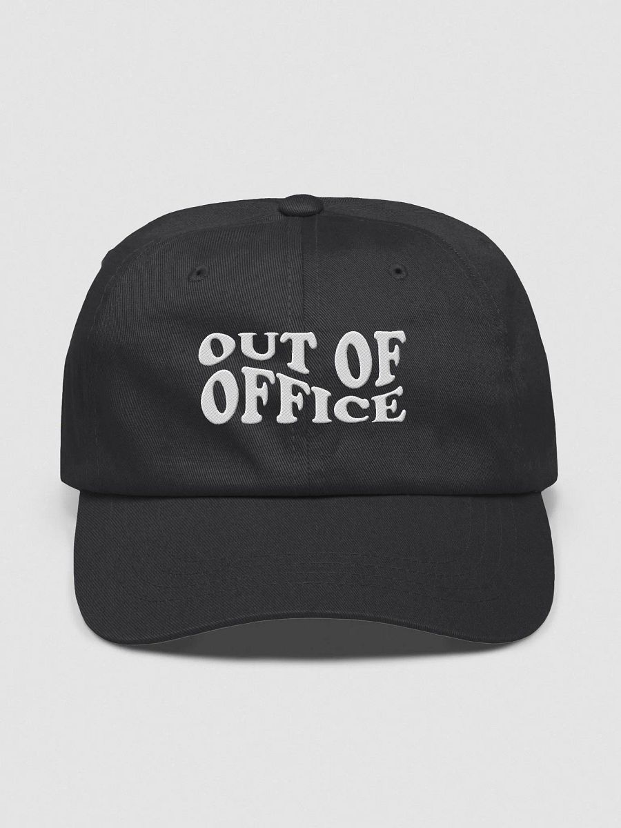 Out of Office Hat (Black and White) product image (1)