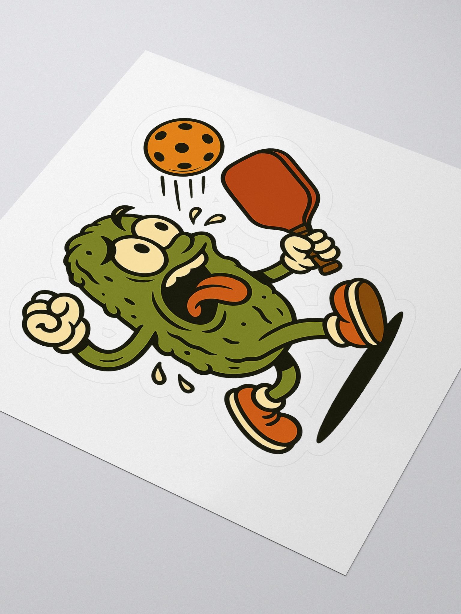Sweat Serve Pickleball Sticker product image (3)