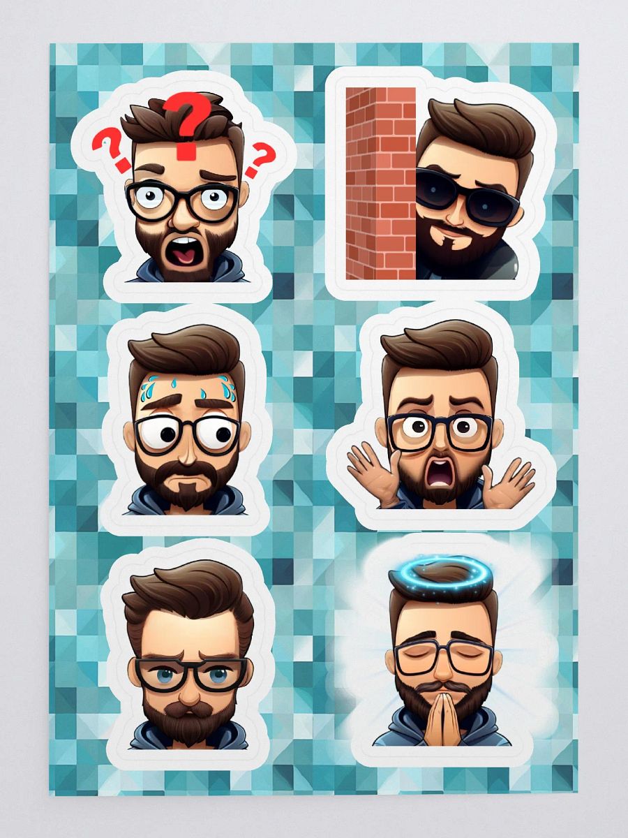 Funder Emotes Sticker Set #2 product image (3)