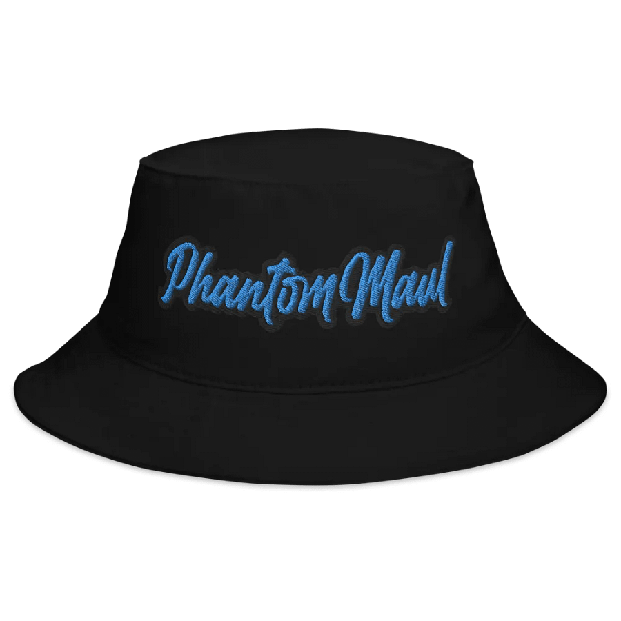 'PhantomMaul' Bucket Hat Blue Lettering product image (2)