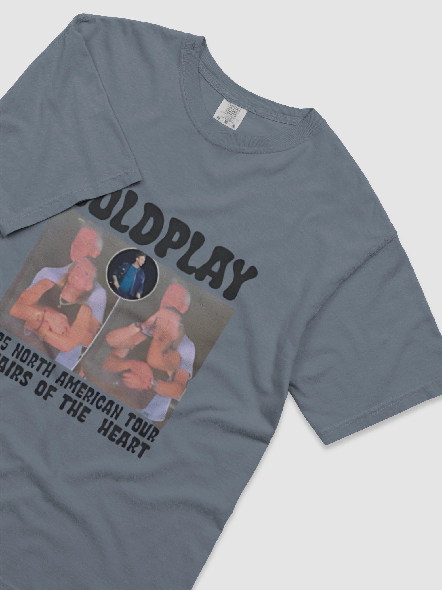 Affairs of the Heart 2025 Tour Meme Tee, Coldplay Kiss Cam Shirt product image (10)