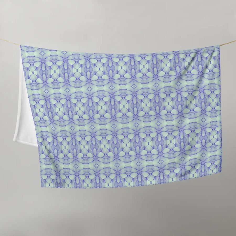 Aztec Floral Throw Blanket product image (12)