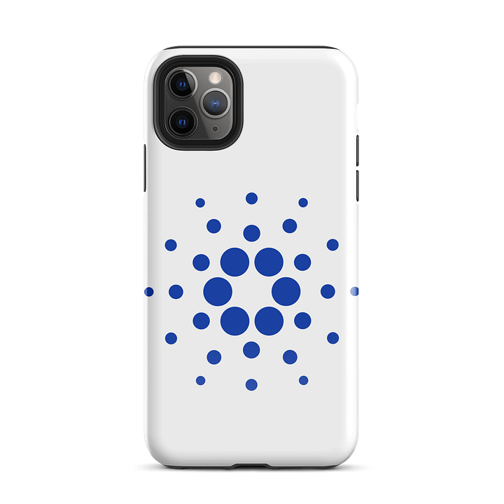 Interconnected Blue Circles iPhone® Tough Case product image (26)