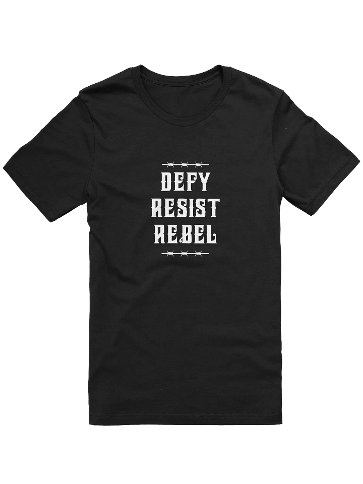 Defy Resist Rebel Supersoft T-shirt product image (1)
