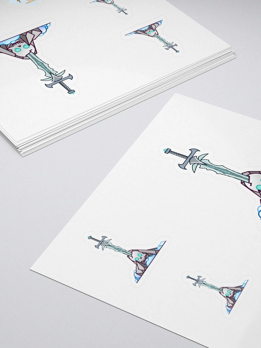 Sword in the Skull - Lich Variation - Sticker Sheet product image (4)