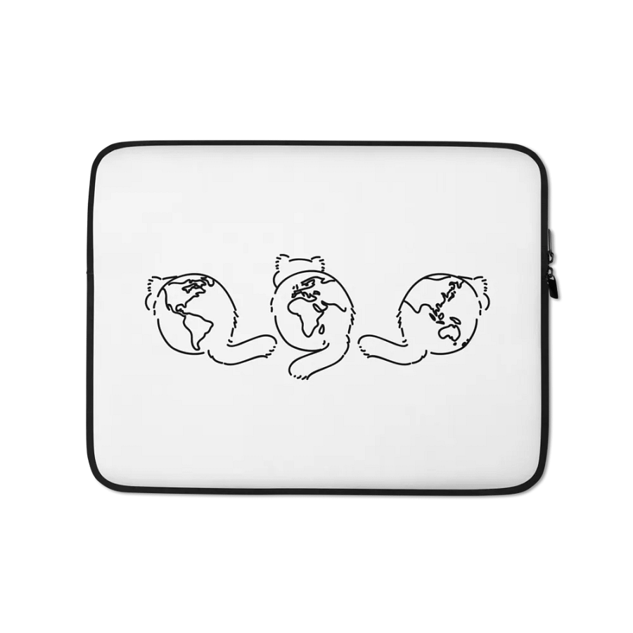 Planet Manul Trio - Laptop Sleeve product image (1)