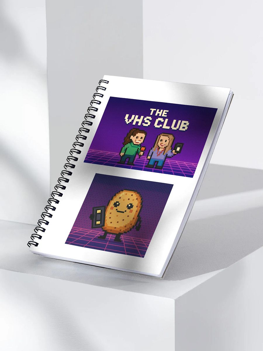 The VHS Club Spiral Notebook product image (3)