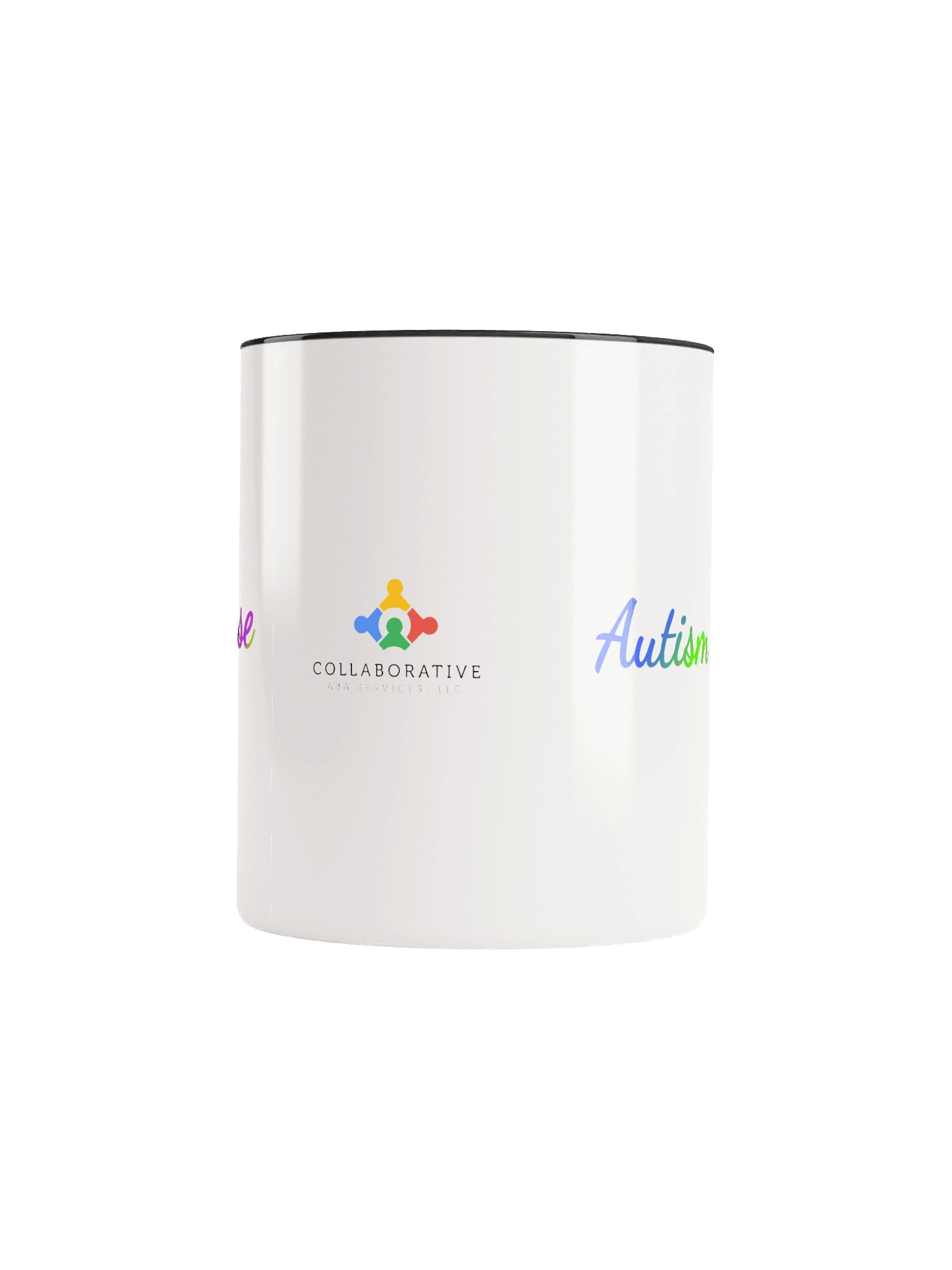 Autism Safe Rainbow Heart Ceramic Mug product image (66)