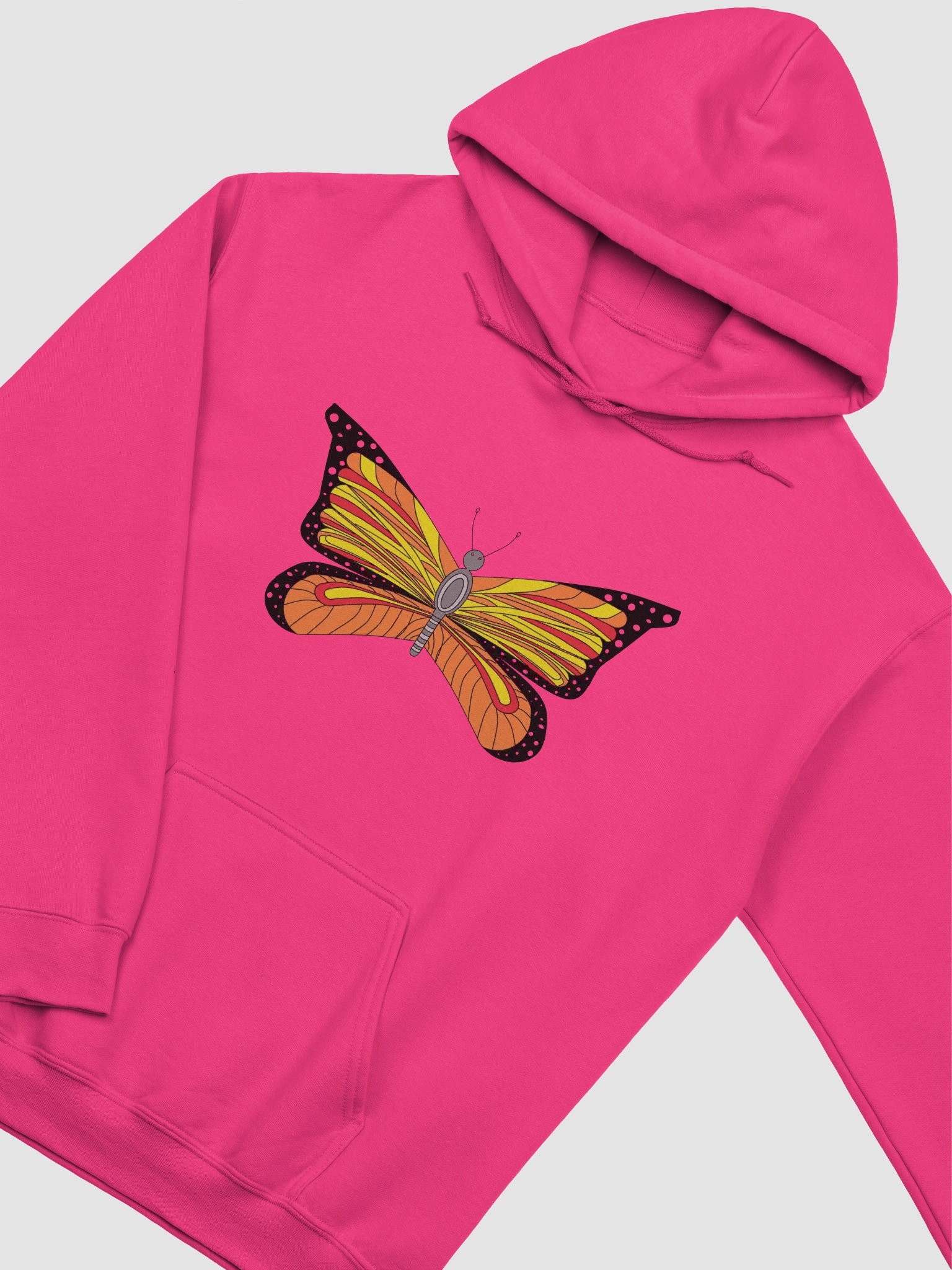Vibrant Butterfly Dreams Hoodie product image (3)