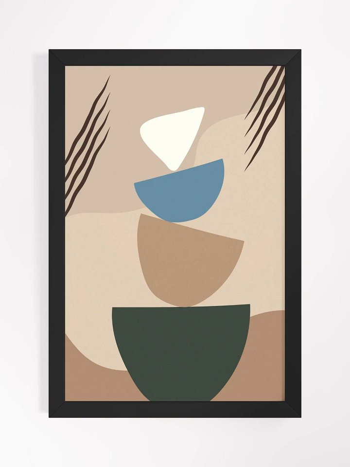 Geometric Fusion Framed Art Print product image (4)