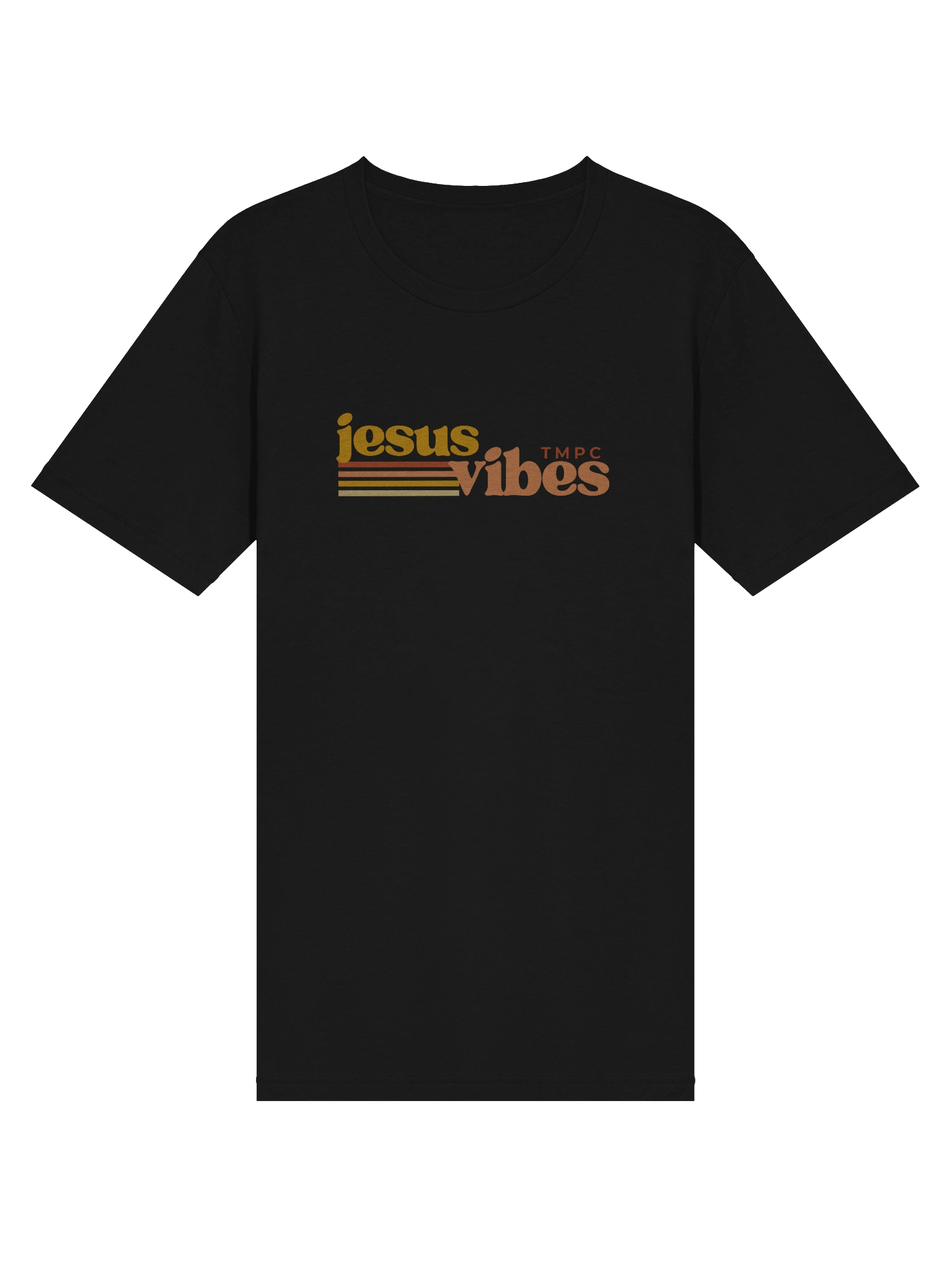 Vintage Wash: Jesus Vibes Organic T-Shirt product image (14)