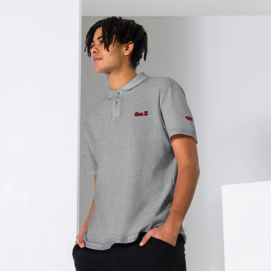 Gen Z Pique Polo: Embrace the New Era product image (9)