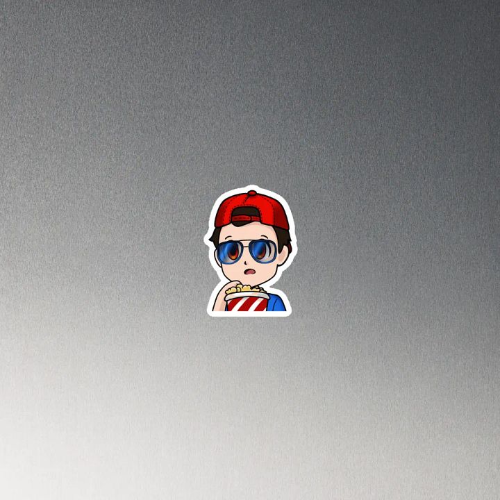 Eddie18 Popcorn Die-Cut Magnets product image (2)