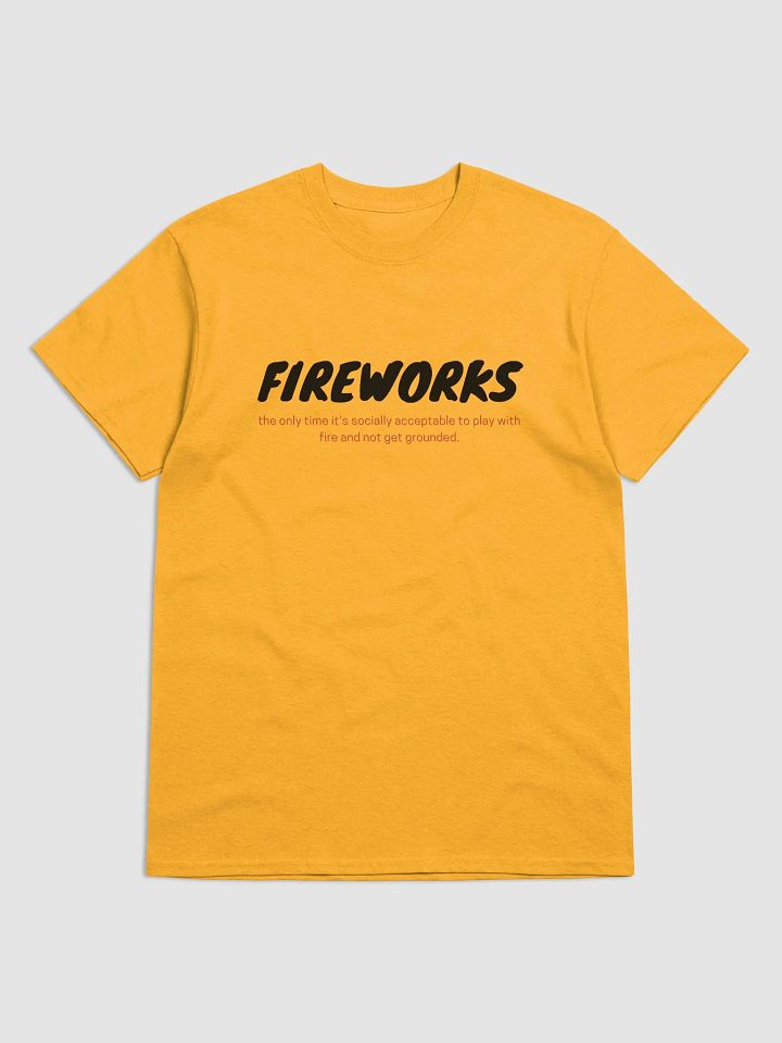Socially Acceptable Fireworks Tee product image (1)