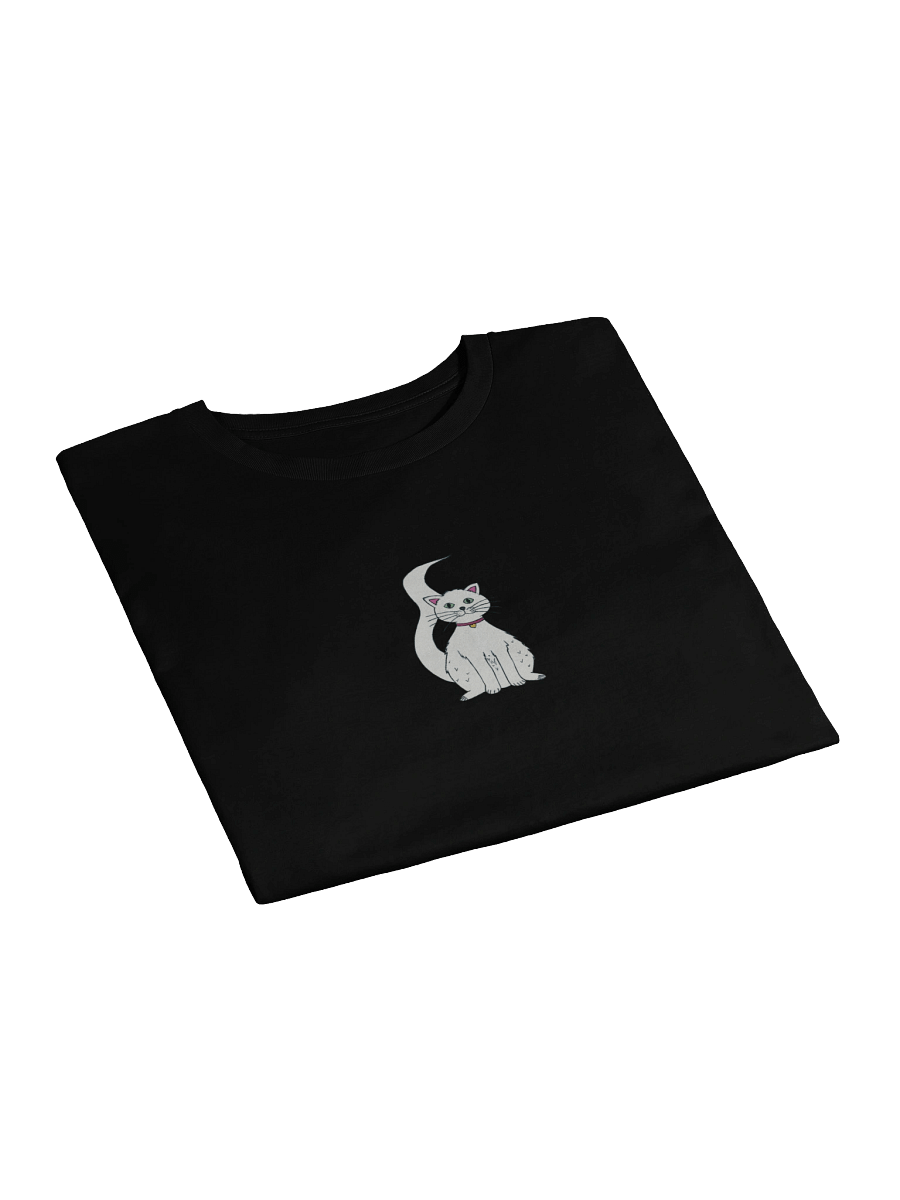 White Cat (art by Dina R.) akril payting picture - Women's Premium Crop Top product image (13)