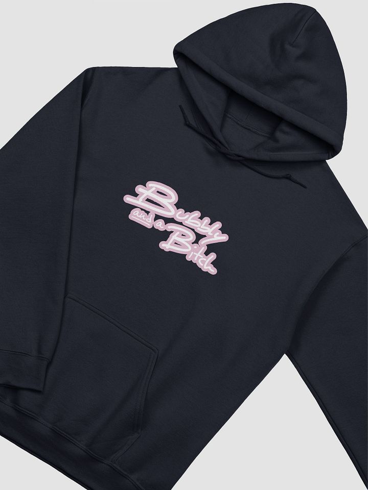 Bubbly and a B*tch (lined design, #E1B9CE) classic hoodie product image (55)