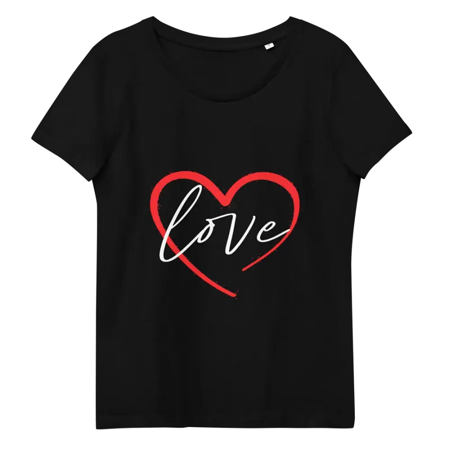 Love Graffiti Heart Women's Tee product image (11)