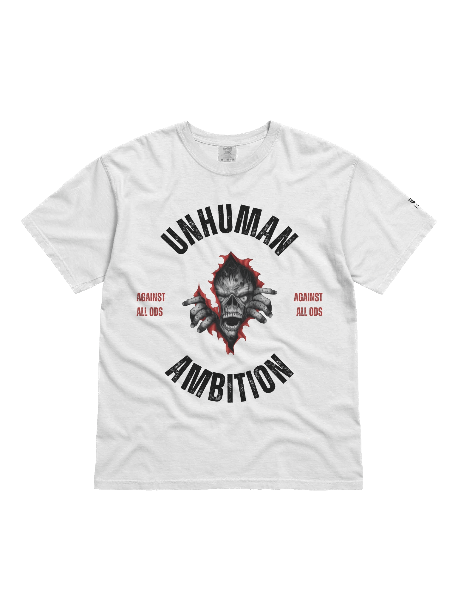 Unhuman Ambition: Against All Odds Relaxed T-shirt product image (1)
