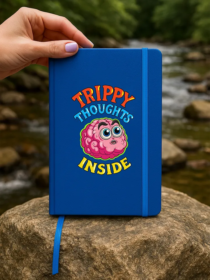 Trippy Thoughts - Hardcover Bound Notebook product image (1)