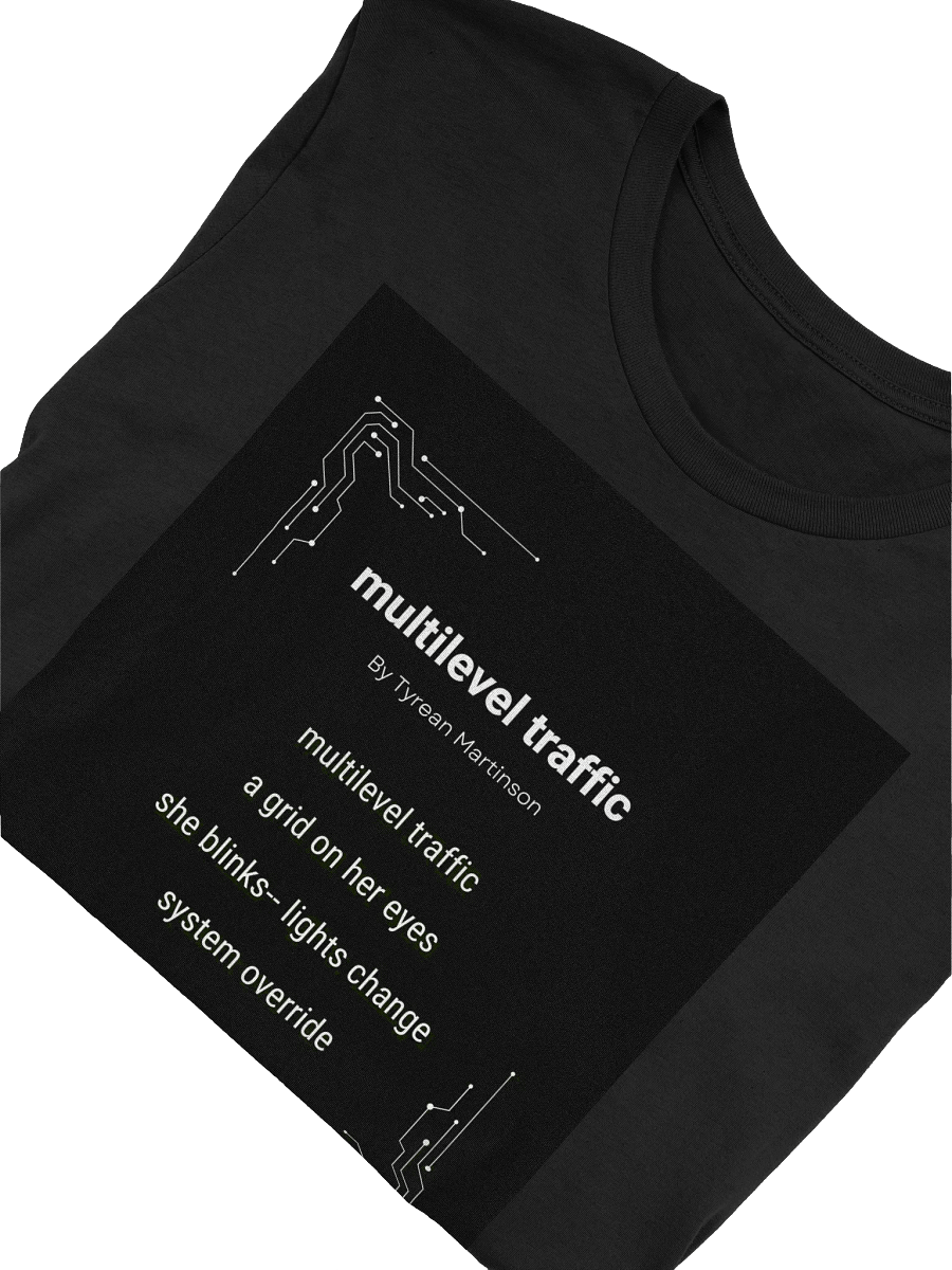 Glitch Chic: “multilevel traffic” T-shirt product image (5)