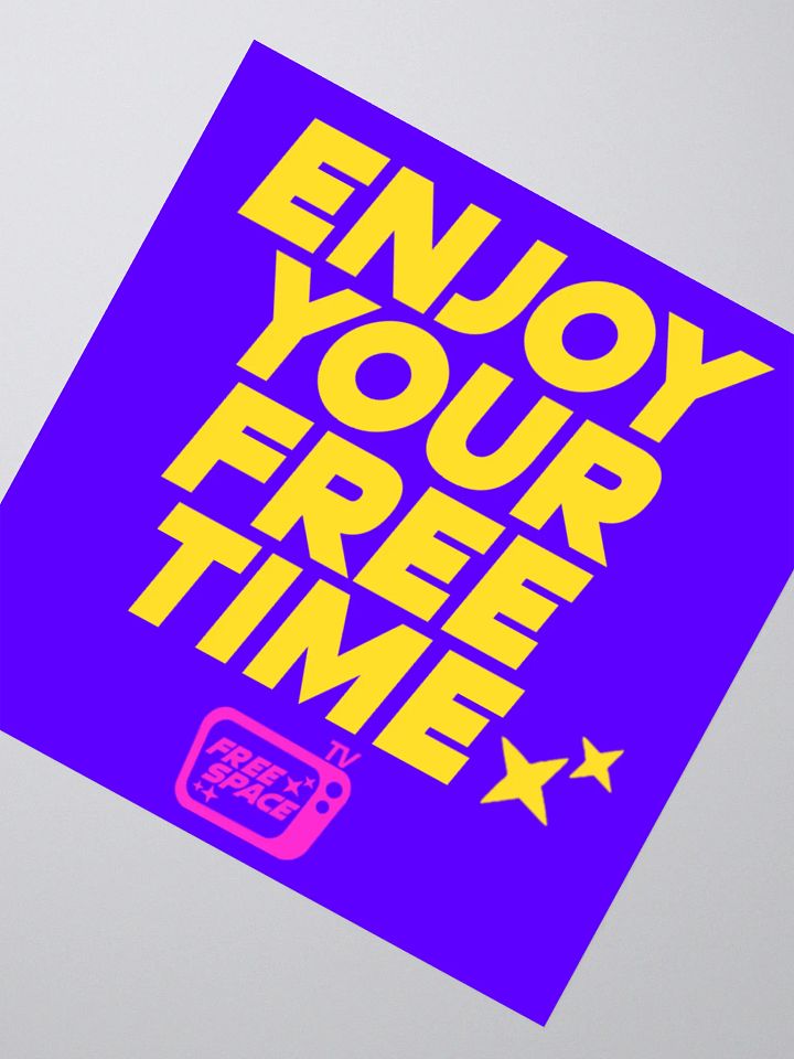 Free Time Sticker (Bold) product image (4)