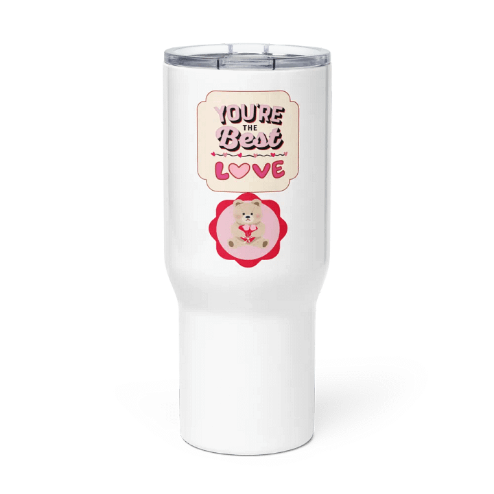 Teddy Love Travel Mug (Best gift for Females) product image (2)