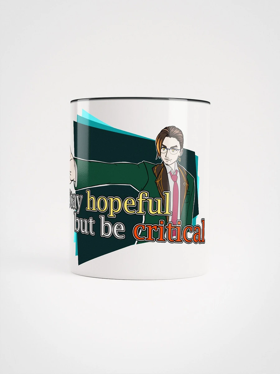 Stay hopeful, but be critical [2C Ceramic Mug] product image (13)
