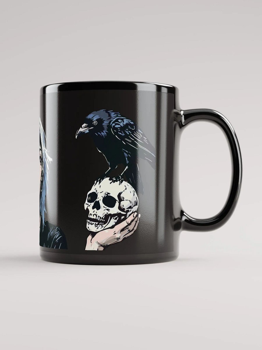 Raven's Raven Black Glossy Mug product image (1)