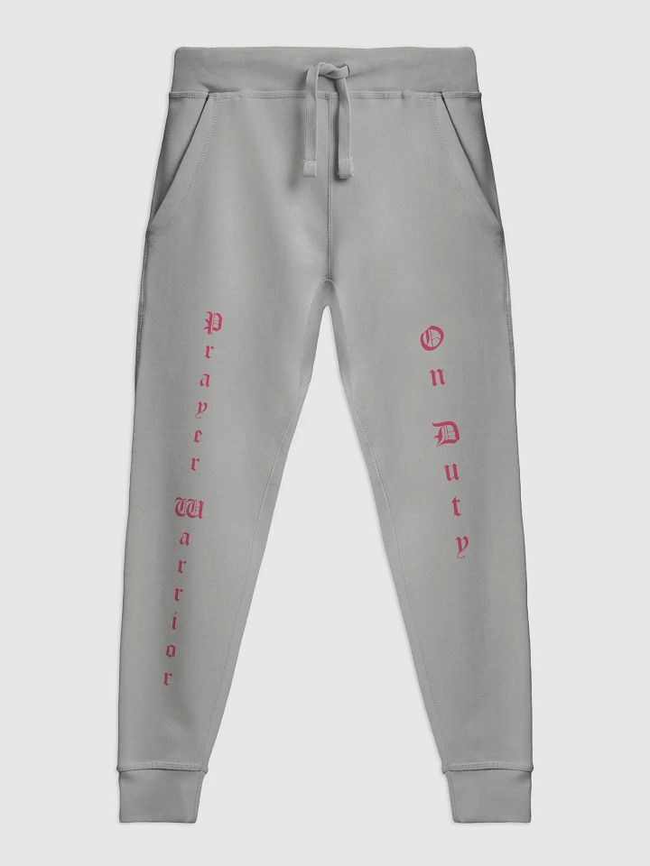 Prayer warrior on duty joggers Unisex product image (8)