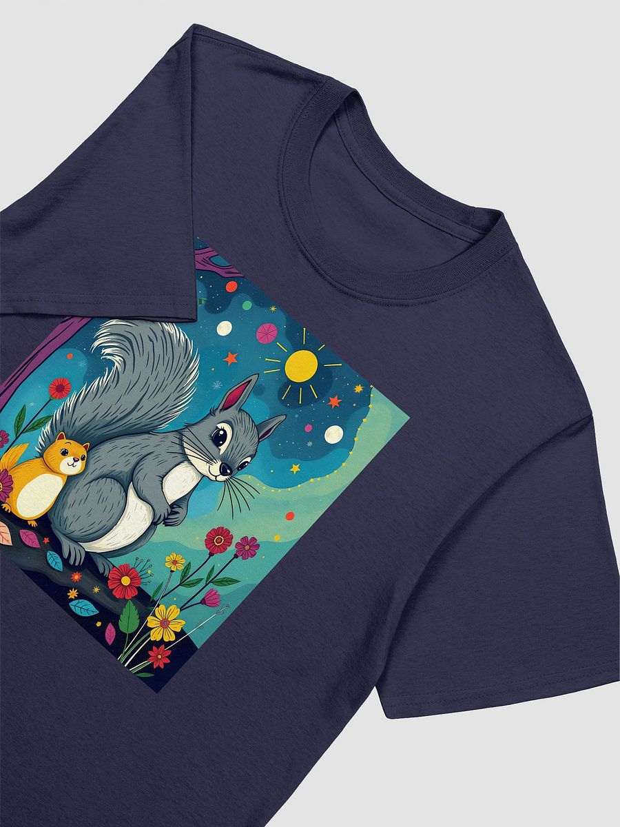 Whimsical Squirrel Friends T-Shirt product image (3)